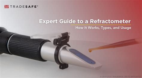 how to refractometer|different types of refractometers.